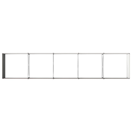 Hævet Havebed Brun 400 x 80 x 55 cm koldvalset stål