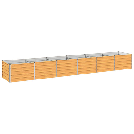 Hævet Havebed Naturfarvet 480 x 80 x 55 cm koldvalset stål