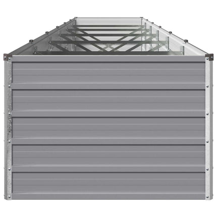 Hævet Havebed Grå 480 x 80 x 55 cm koldvalset stål