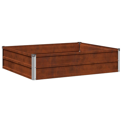 Hævet Havebed Rusten 100 x 80 x 24 cm karton