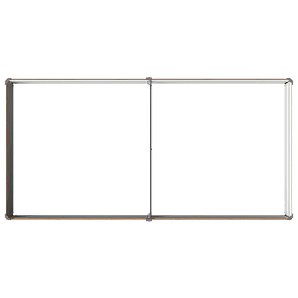 Hævet Havebed Træbrun 160 x 80 x 24 cm koldvalset stål