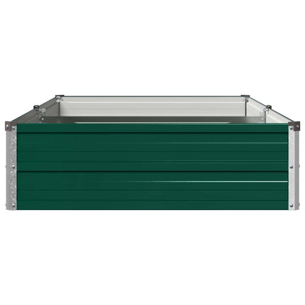 Hævet Havebed Grøn 160 x 80 x 24 cm koldvalset stål