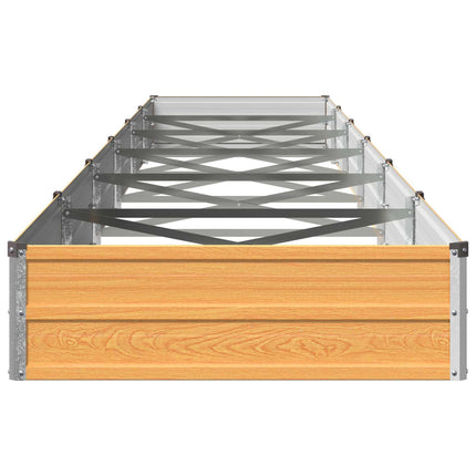 Hævet Havebed Naturfarvet 600 x 80 x 24 cm koldvalset stål