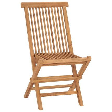 Have Sæt 5 stk. Brun Massiv Teak Træ