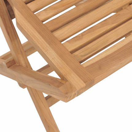 Have Sæt 3 stk. Brun Massiv Teak Træ