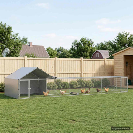 2 stk. Sølv 7 x 2 x 1,5 m Galvaniseret stål