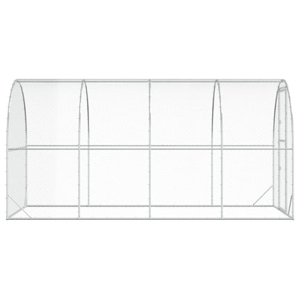 Kyllingehus Sølv 400 x 200 x 200 cm Galvaniseret stål