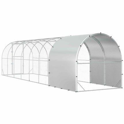 Kyllingehus Sølv 800 x 200 x 200 cm Galvaniseret stål