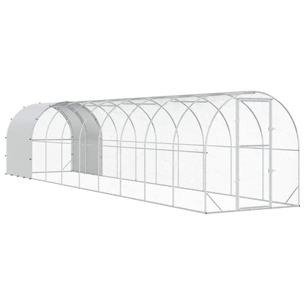 Kyllingehus Sølv 1000 x 200 x 200 cm Galvaniseret stål