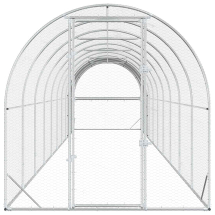 Kyllingehus Sølv 1000 x 200 x 200 cm Galvaniseret stål