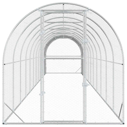 Kyllingehus Sølv 1200 x 200 x 200 cm Galvaniseret stål