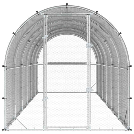 Kyllingehus Sølv 600 x 200 x 200 cm Galvaniseret stål