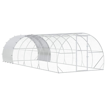Kyllingehus Sølv 800 x 300 x 200 cm Galvaniseret stål