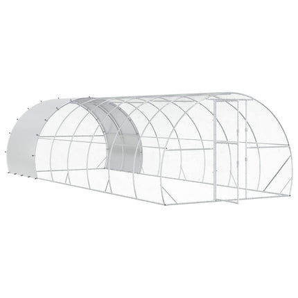 Kyllingehus Sølv 800 x 300 x 200 cm Galvaniseret stål