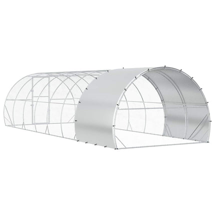 Kyllingehus Sølv 800 x 300 x 200 cm Galvaniseret stål