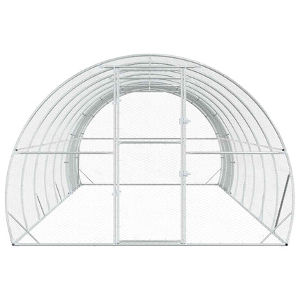 Kyllingehus Sølv 800 x 300 x 200 cm Galvaniseret stål