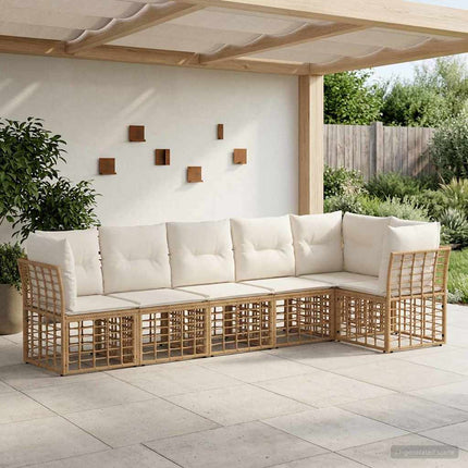 Havesofa Sæt polyrattan
