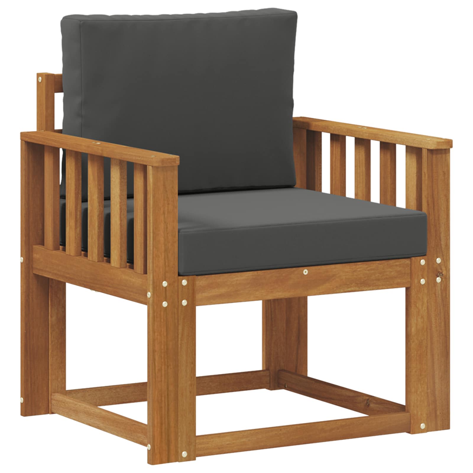 Udendørs sofa Soli Akacietræ og polyester Naturfarvet