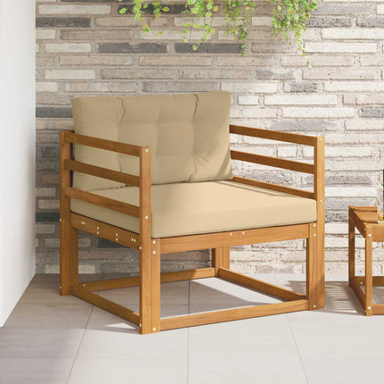 Udendørs Mellem Sofa Naturfarvet