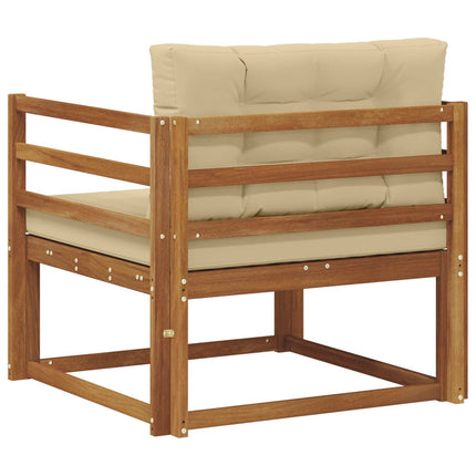 Udendørs Mellem Sofa Naturfarvet