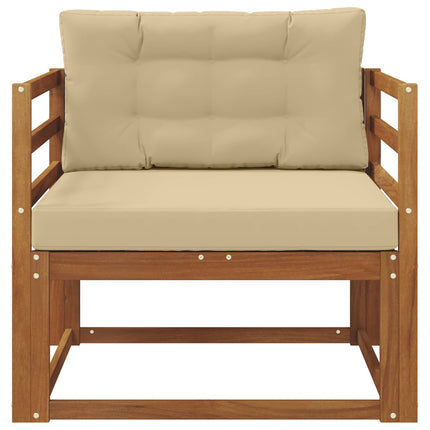 Udendørs Mellem Sofa Naturfarvet