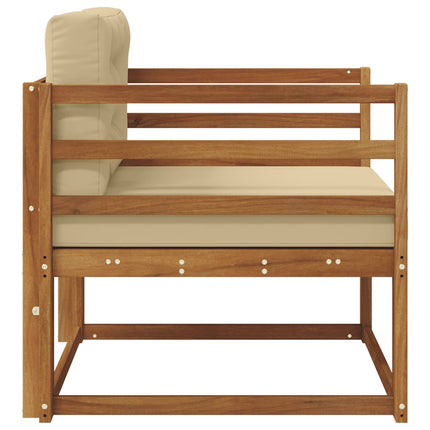 Udendørs Mellem Sofa Naturfarvet