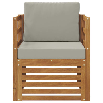 Udendørs sofa Soli Akacietræ og polyester Naturfarvet