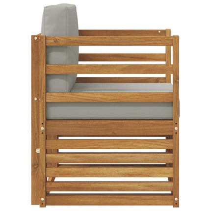 Udendørs sofa Soli Akacietræ og polyester Naturfarvet