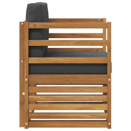 Udendørs sofa Soli Akacietræ og polyester Naturfarvet