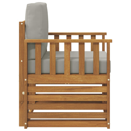 Udendørs sofa Soli Akacietræ og polyester Naturfarvet
