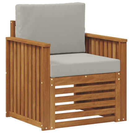 Udendørs sofa Soli Akacietræ og polyester Naturfarvet