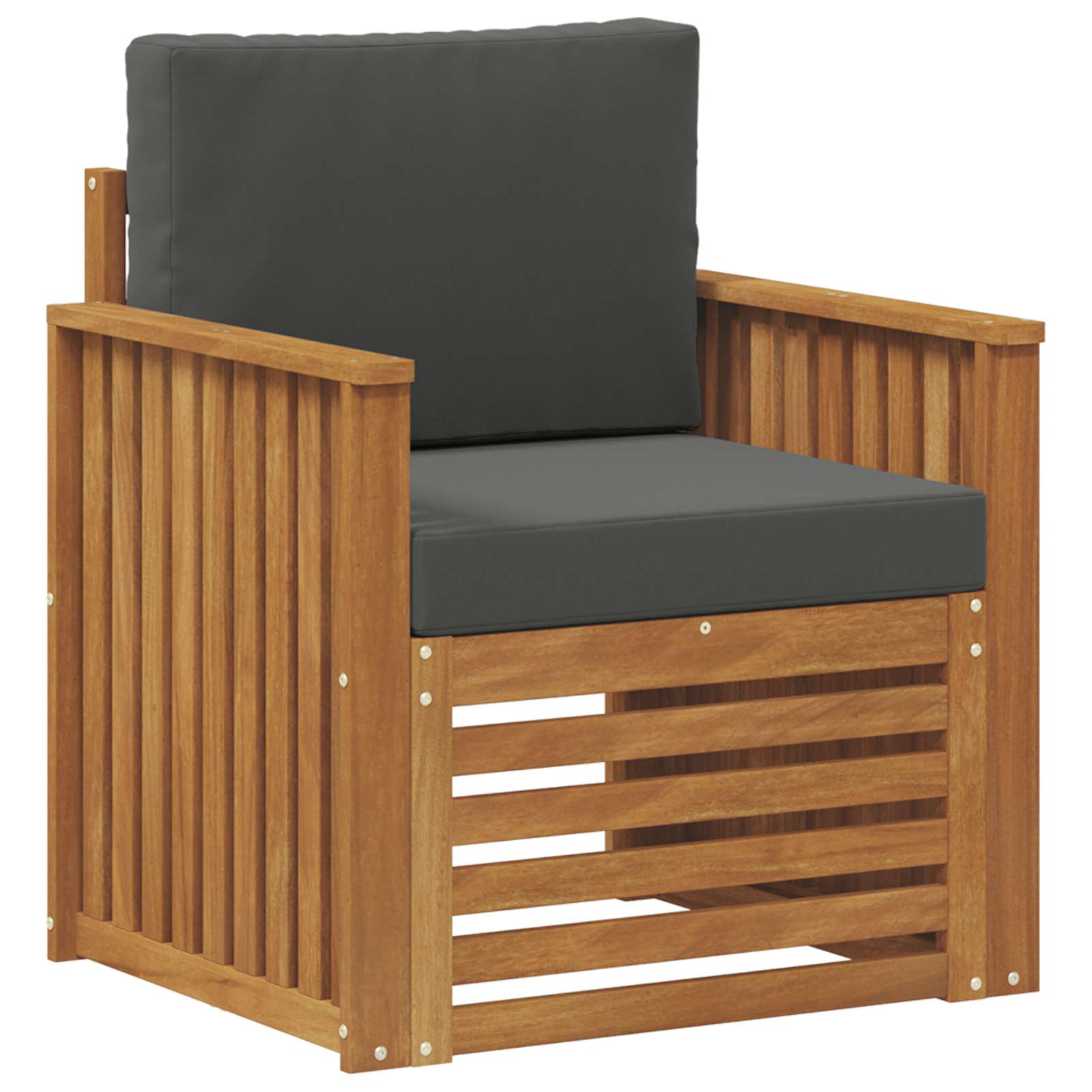 Udendørs sofa Soli Akacietræ og polyester Naturfarvet