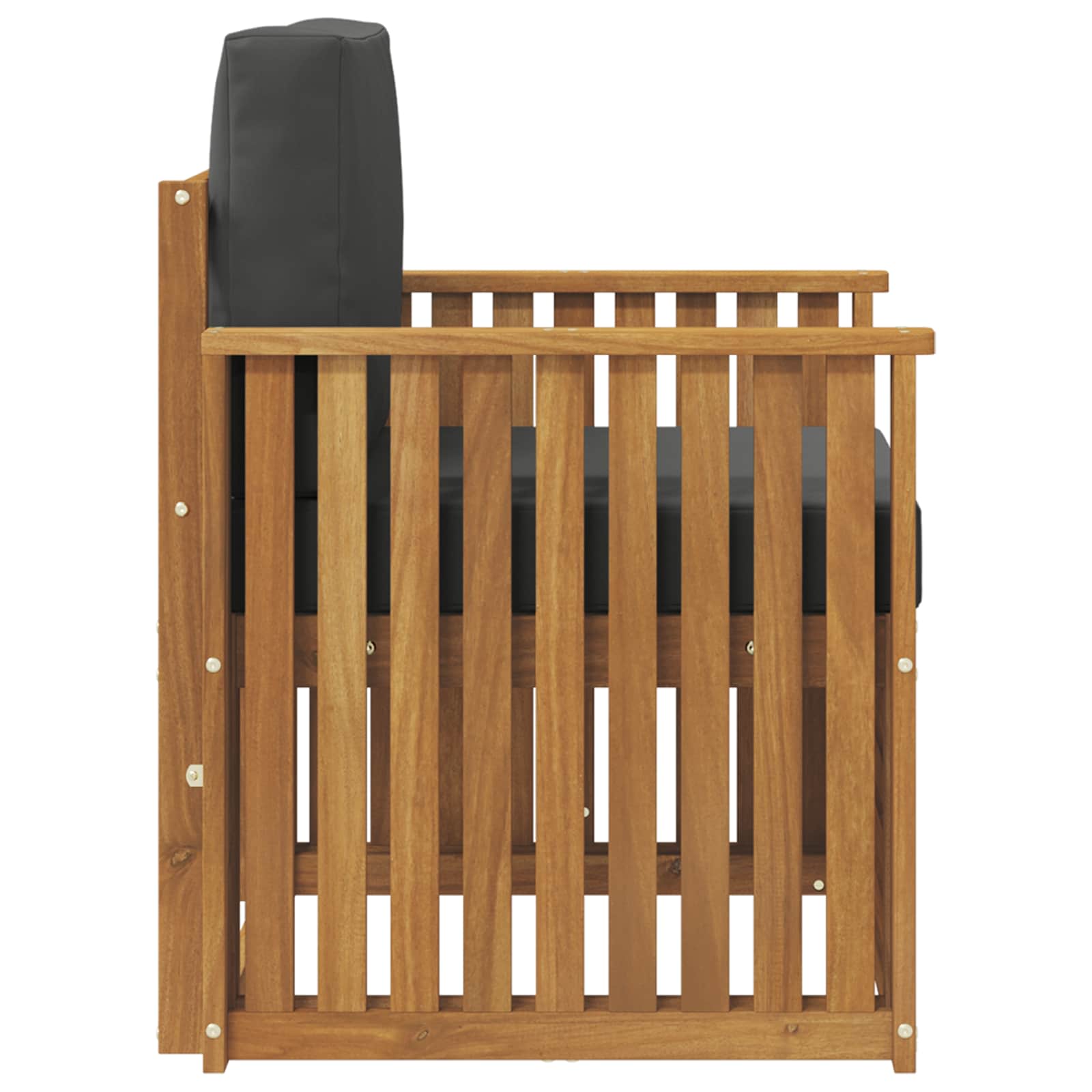 Udendørs sofa Soli Akacietræ og polyester Naturfarvet