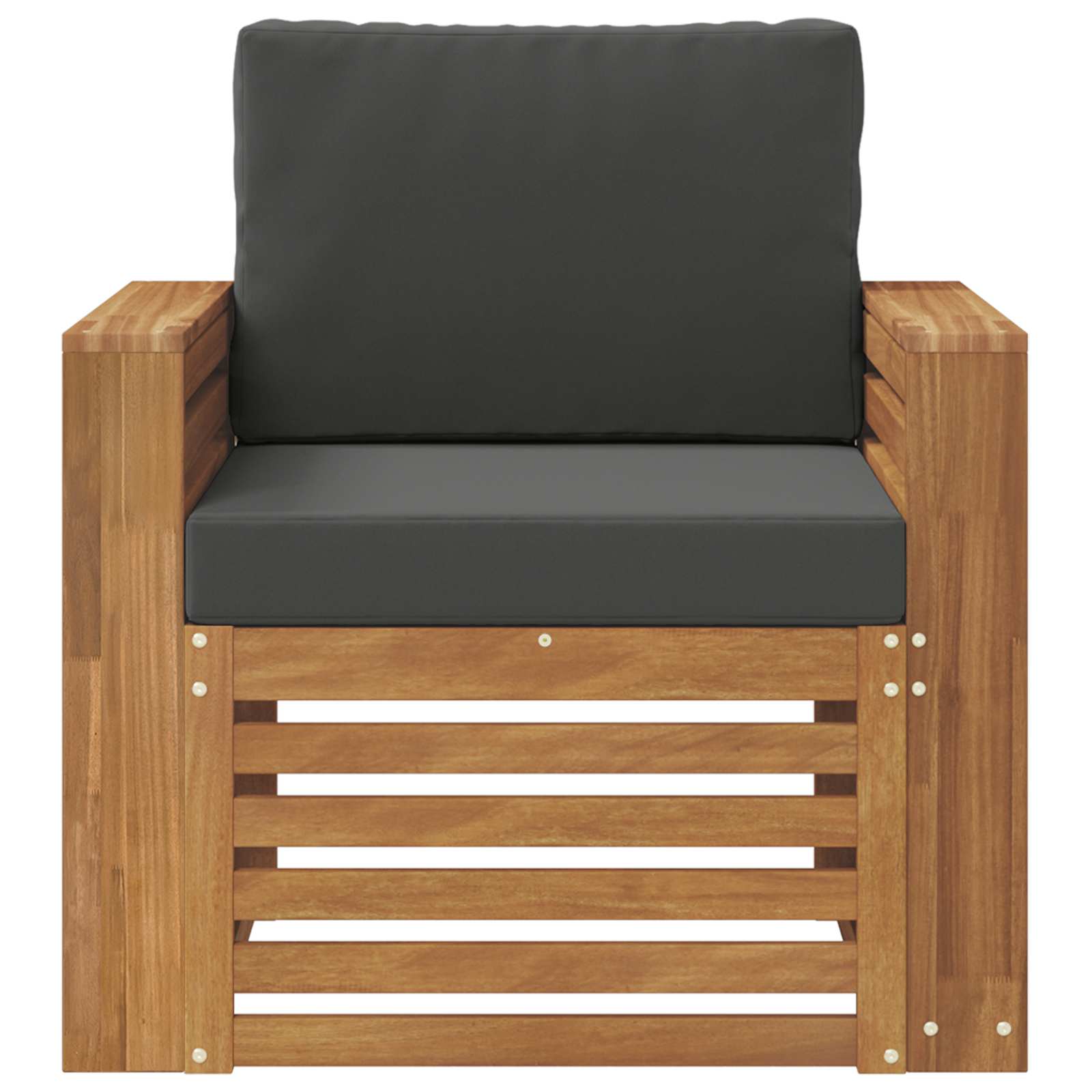 Udendørs sofa Soli Akacietræ og polyester Naturfarvet