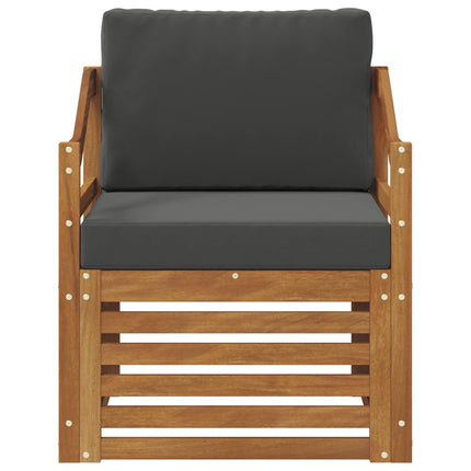 Udendørs sofa Soli Akacietræ og polyester Naturfarvet