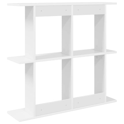 Væghylde Vægmonteret Hvid 80 x 20 x 75 cm Konstrueret træ