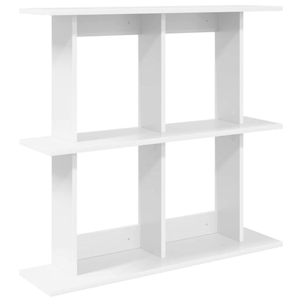 Væghylde Vægmonteret Hvid 100 x 20 x 75 cm Konstrueret træ