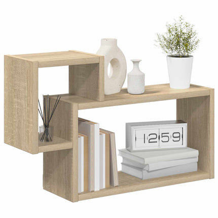 Væghylde Vægmonteret Sonoma-eg 55 x 15 x 35 cm Konstrueret træ