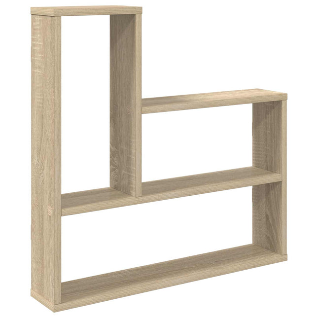 Væghylde Sonoma-eg 60 x 11 x 60 cm Konstrueret træ
