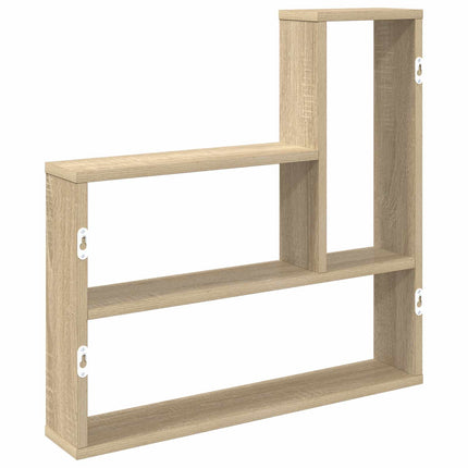 Væghylde Sonoma-eg 60 x 11 x 60 cm Konstrueret træ