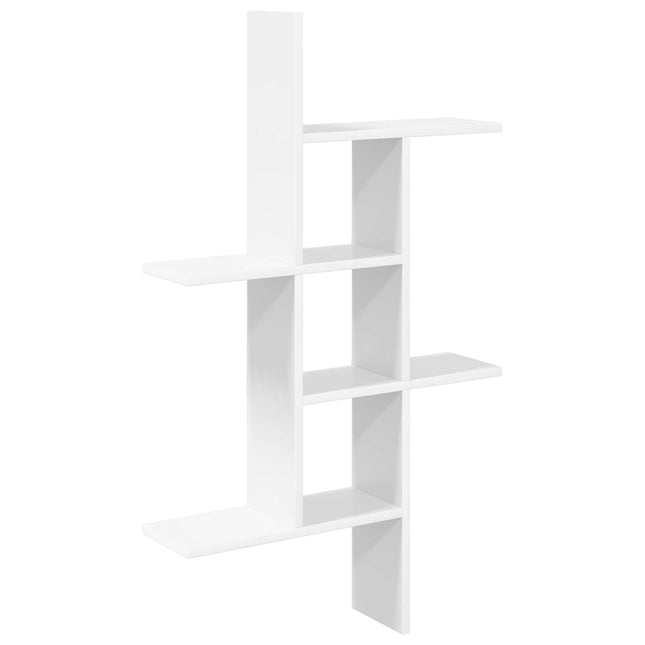 Væghylde Hvid 61 x 15 x 102 cm Konstrueret træ