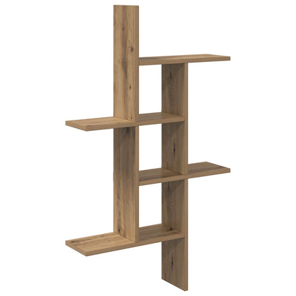 Væghylde Artisan-eg 61 x 15 x 102 cm Konstrueret træ