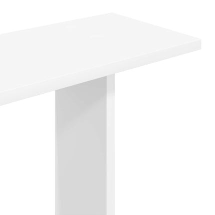 Væghylde Hvid 80 x 20 x 96 cm Konstrueret træ