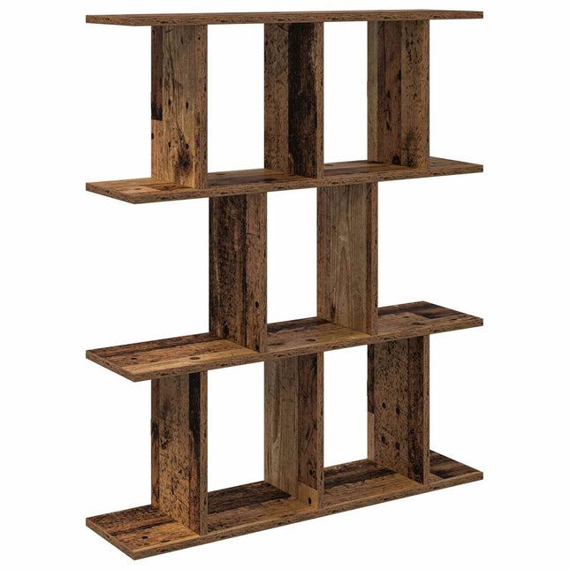 Væghylde Gammelt træ 80 x 20 x 96 cm Konstrueret træ