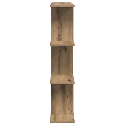 Væghylde Artisan-eg 80 x 20 x 96 cm Konstrueret træ