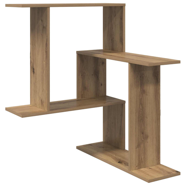 Væghylde Artisan-eg 67 x 67 x 87 cm Konstrueret træ