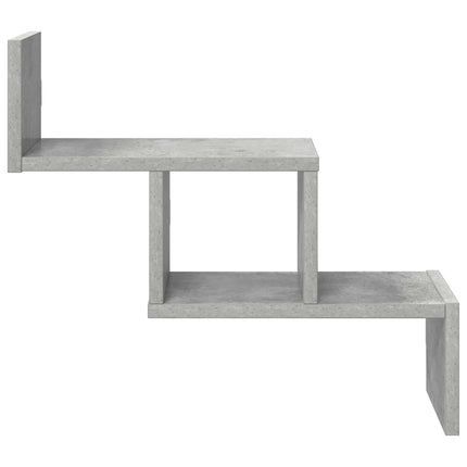 Væghylde Betongrå 48 x 15 x 42 cm Konstrueret træ
