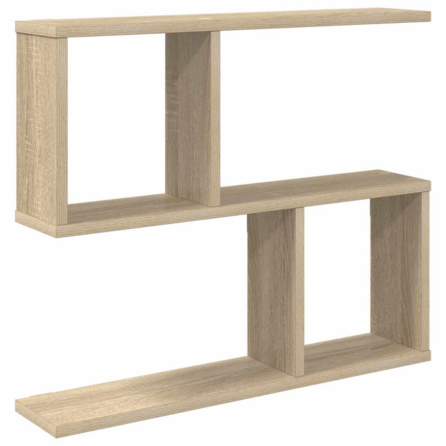 Væghylde Sonoma-eg 60 x 12 x 50,5 cm Konstrueret træ