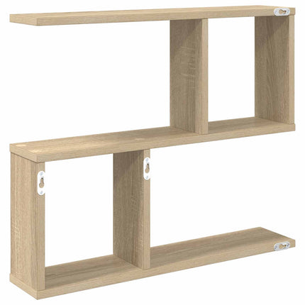 Væghylde Sonoma-eg 60 x 12 x 50,5 cm Konstrueret træ