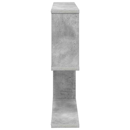 Væghylde Betongrå 100 x 12 x 50,5 cm Konstrueret træ